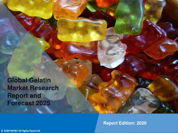 global gelatin market research report