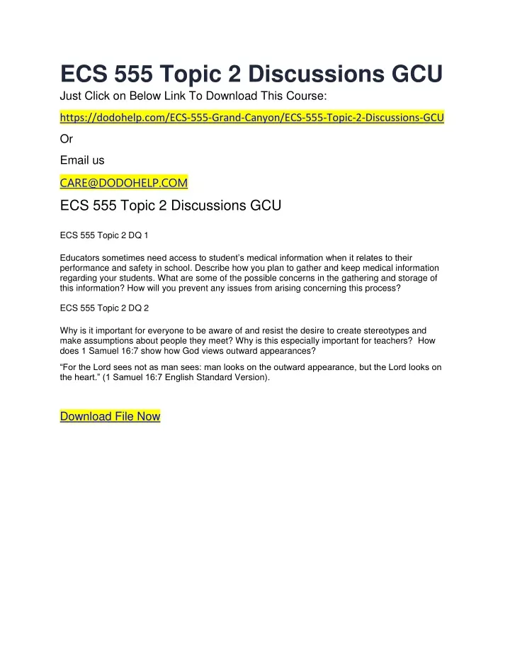 ecs 555 topic 2 discussions gcu just click