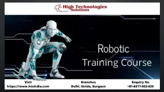 Advanced Robotics Training Course in Delhi