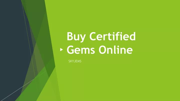 buy certified gems online