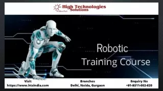 Advanced Robotics Training Course in Delhi