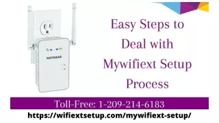 Need Expert for How To Setup Wifi Extender | Mywifiext Setup Then Call  1-209-214-6183