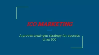 ico marketing services