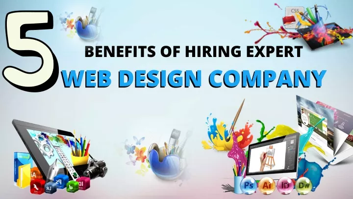 benefits of hiring expert web design company
