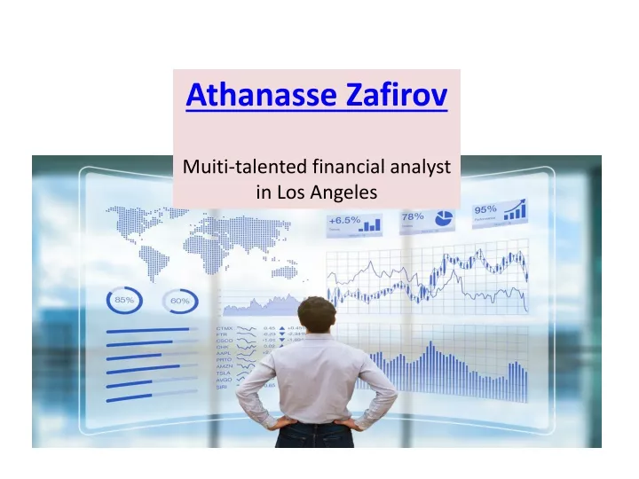 athanasse zafirov muiti talented financial