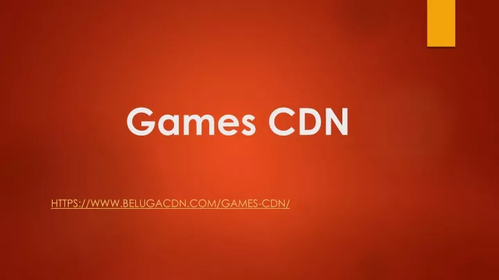 games cdn
