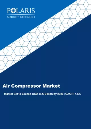 Air Compressor Market size | Share | Trends | Forecast 2026
