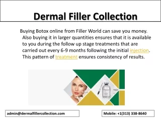 buy online dermal filler collection