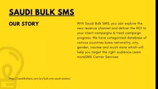 Saudi bulk sms is providing best service of bulk sms gateway