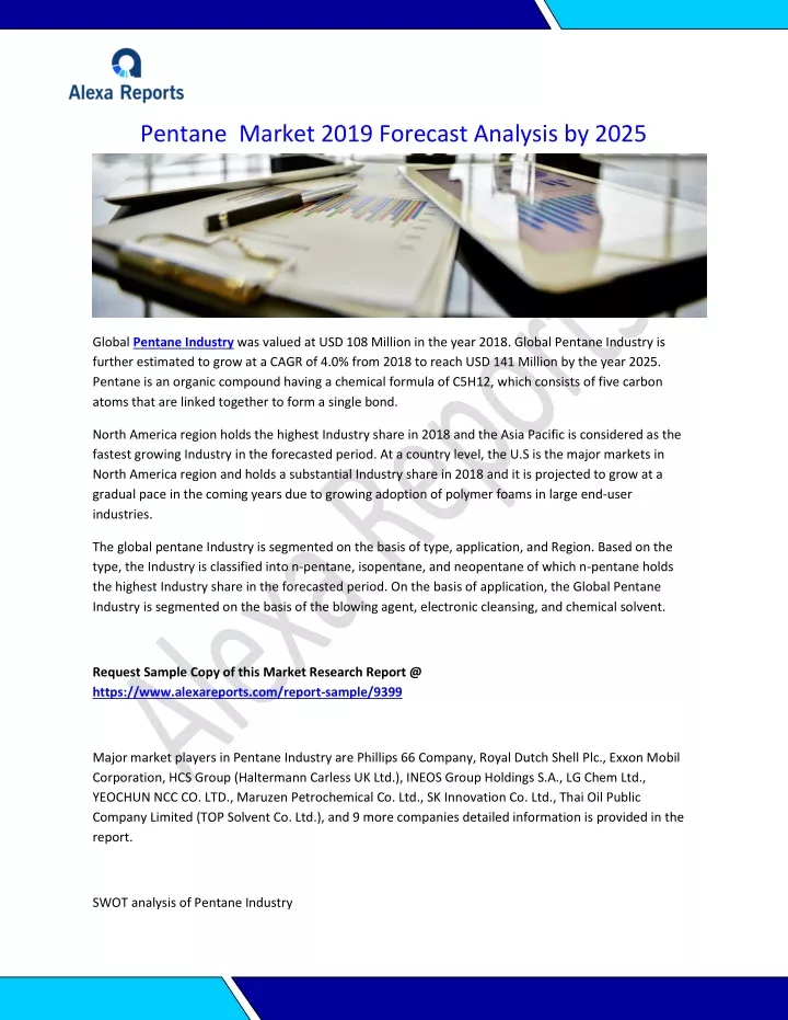 pentane market 2019 forecast analysis by 2025