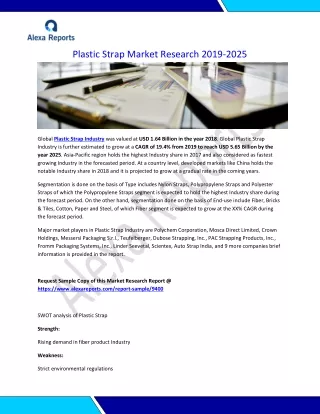 Plastic Strap Market Research 2019-2025