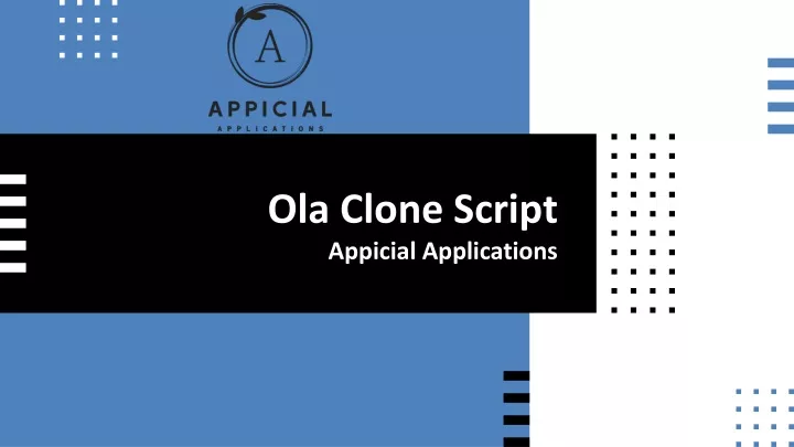 ola clone script appicial applications