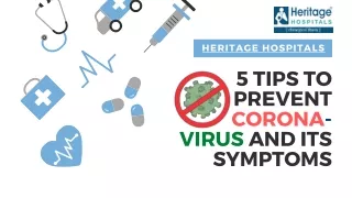 5 Tips To Prevent Coronavirus And Its Symptoms