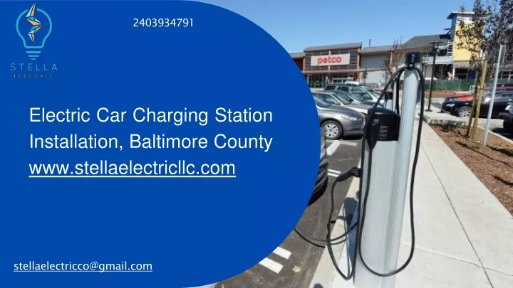 electric car charging station installation baltimore county www stellaelectricllc com