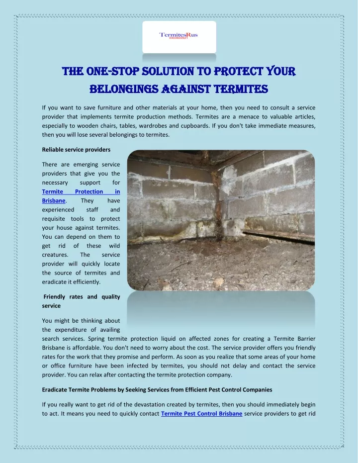 the one the one stop solution to protect your