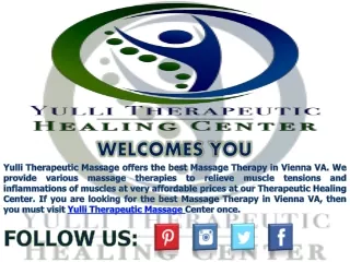 Yulli Therapeutic Massage