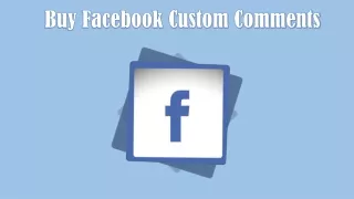 buy facebook custom comments