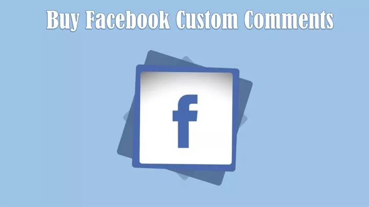 buy facebook custom comments