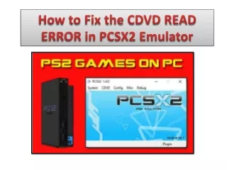 how to fix the cdvd read error in pcsx2 emulator