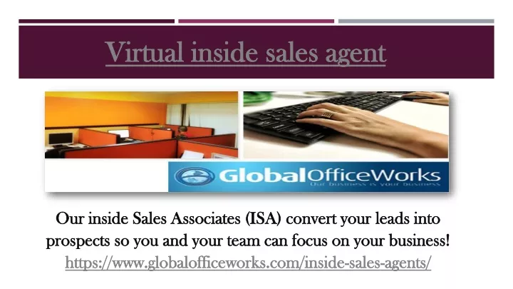 virtual inside sales agent