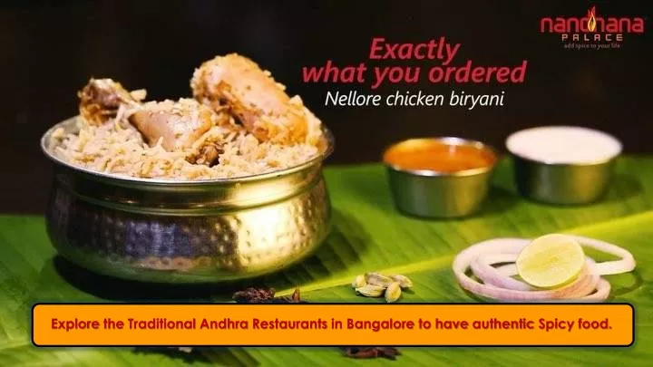 explore the traditional andhra restaurants