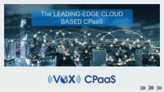 Unified Communication Platform as a Service | Vox-CPaaS