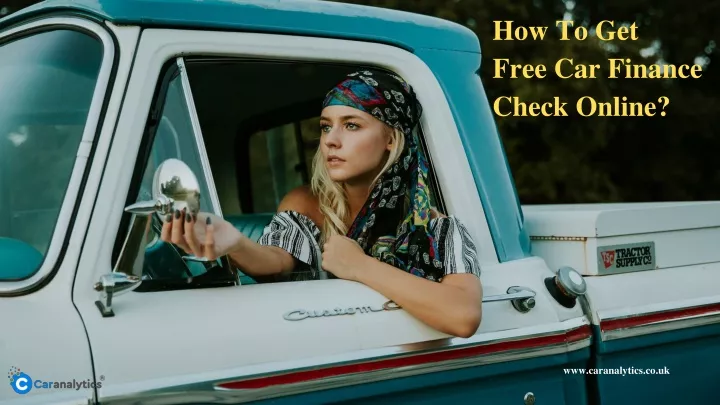 how to get free car finance check online