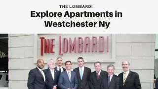 Explore Apartments In Westchester NY - The Lombardi