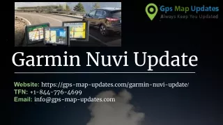 Update Garmin Nuvi |  1-844-776-4699 | Garmin Nuvi Update