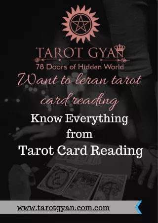Free tarot card reading course
