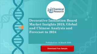 decorative insulation board market insights 2019