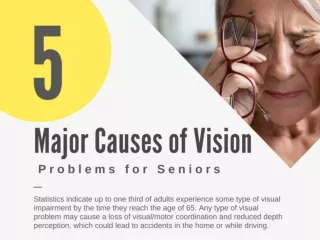 5 Major Causes of Vision Problems for Seniors