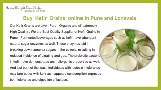 Buy kefir grains online in pune