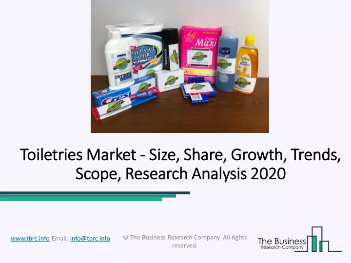 toiletries market toiletries market size share