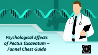 Pectus Excavatum Psychological Effect - Funnel Chest Guide