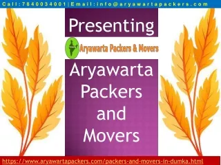 Packers and Movers in dumka Movers & Packers in dumka