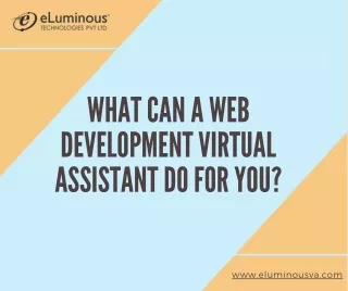 What can a Web Development Virtual Assistant do for you?