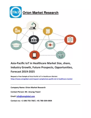 Asia-Pacific IoT in Healthcare Market Size, Share, Trends & Forecast 2019-2025