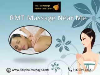 rmt massage near me