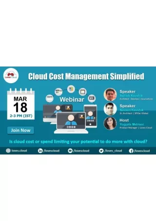 Cloud cost management simplified - Loves Cloud