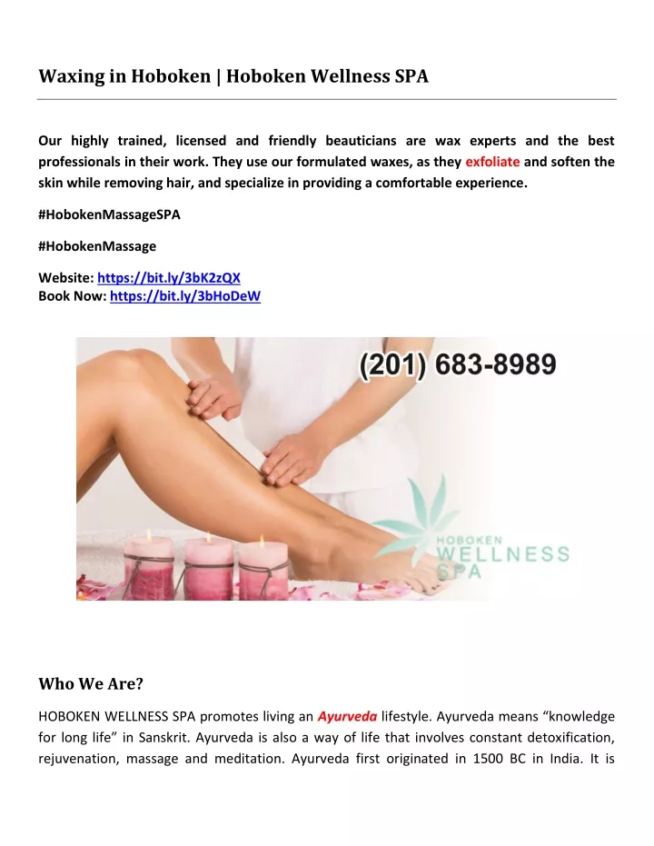 waxing in hoboken hoboken wellness spa