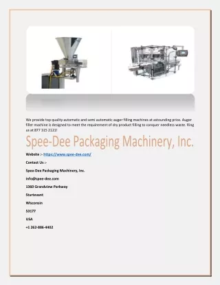 we provide top quality automatic and semi