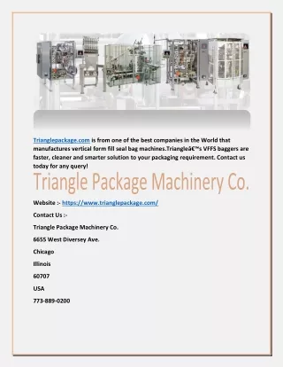 trianglepackage com is from one of the best
