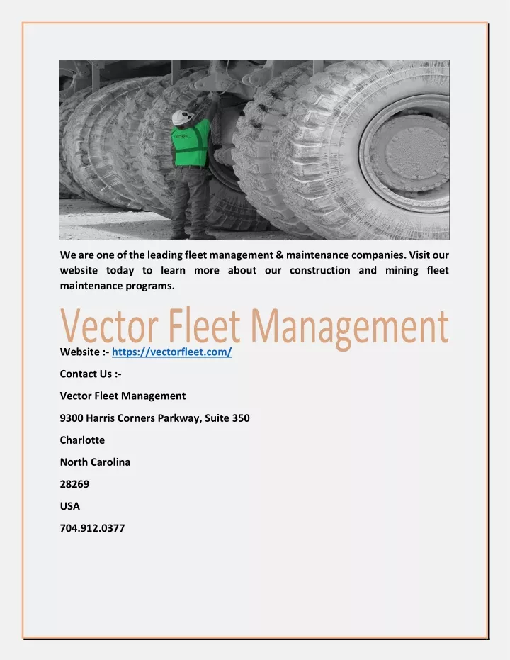 we are one of the leading fleet management