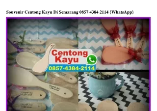 Souvenir Centong Kayu Di Semarang 0857·4384·2II4[wa]