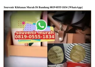 Souvenir Khitanan Murah Di Bandung Ö819–Ö555–1834[wa]