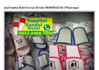 Jual Sandal Hotel Eceran Di Solo 0838 406I 2744[wa]