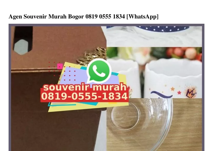 agen souvenir murah bogor 0819 0555 1834 whatsapp