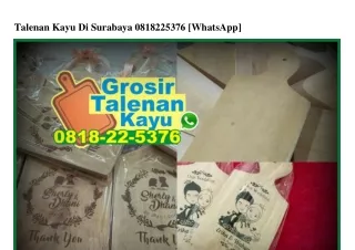 Talenan Kayu Di Surabaya 08I8225376[wa]