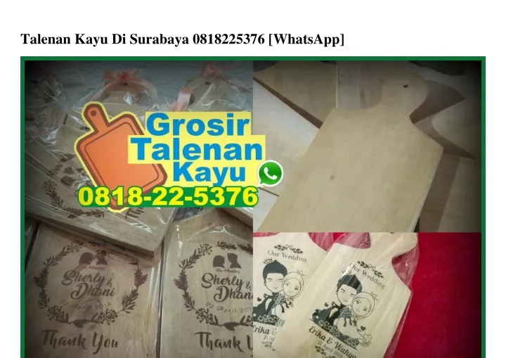 talenan kayu di surabaya 0818225376 whatsapp